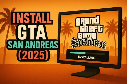 how to install gta san andres